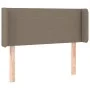Cabecero con LED de tela gris taupe 83x16x78/88 cm de vidaXL, Cabeceros y pies de cama - Ref: Foro24-3122934, Precio: 52,55 €...