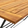 Comedor de jardín plegable 7 piezas de madera maciza de acacia en Conjuntos de jardín | Comprar online en Foru.es