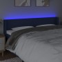 Cabecero con LED de tela azul 163x16x78/88 cm de vidaXL, Cabeceros y pies de cama - Ref: Foro24-3122968, Precio: 78,88 €, Des...