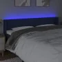 Cabecero con LED de tela azul 163x16x78/88 cm de vidaXL, Cabeceros y pies de cama - Ref: Foro24-3122968, Precio: 78,36 €, Des...