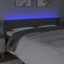 Kopfteil aus dunkelgrauem Stoff mit LED 163x16x78/88 cm von vidaXL, Kopf- und Fußteile - Ref: Foro24-3122963, Preis: 79,23 €,...