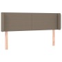 Cabecero con LED de tela gris taupe 147x16x78/88 cm de vidaXL, Cabeceros y pies de cama - Ref: Foro24-3122958, Precio: 77,21 ...