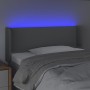 Cabecero con LED de tela gris claro 93x16x78/88 cm de vidaXL, Cabeceros y pies de cama - Ref: Foro24-3122938, Precio: 49,89 €...