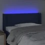 Cabecero con LED de tela azul 83x16x78/88 cm de vidaXL, Cabeceros y pies de cama - Ref: Foro24-3122936, Precio: 57,39 €, Desc...
