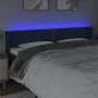 Kopfteil aus blauem Stoff mit LED 203x16x78/88 cm von vidaXL, Kopf- und Fußteile - Ref: Foro24-3123124, Preis: 64,26 €, Rabat...
