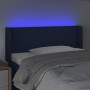 Cabecero con LED de tela azul 83x16x78/88 cm de vidaXL, Cabeceros y pies de cama - Ref: Foro24-3123076, Precio: 45,08 €, Desc...