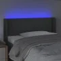 Dark gray fabric headboard with LED lights 93x16x78/88 cm by vidaXL, Headboards and footboards - Ref: Foro24-3123079, Price: ...
