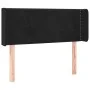 Black velvet headboard with LED 93x16x78/88 cm by vidaXL, Headboards and footboards - Ref: Foro24-3123134, Price: 49,89 €, Di...