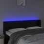 Headboard with LED black synthetic leather 147x16x78/88 cm by vidaXL, Headboards and footboards - Ref: Foro24-3123046, Price:...