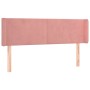 Cabecero con LED de terciopelo rosa 147x16x78/88 cm de vidaXL, Cabeceros y pies de cama - Ref: Foro24-3123009, Precio: 78,88 ...