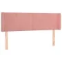 Cabecero con LED de terciopelo rosa 147x16x78/88 cm de vidaXL, Cabeceros y pies de cama - Ref: Foro24-3123009, Precio: 76,85 ...