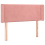 Cabecero con LED de terciopelo rosa 83x16x78/88 cm de vidaXL, Cabeceros y pies de cama - Ref: Foro24-3123131, Precio: 46,26 €...
