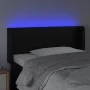 Kopfteil mit LED aus schwarzem Kunstleder 93x16x78/88 cm von vidaXL, Kopf- und Fußteile - Ref: Foro24-3123034, Preis: 47,34 €...