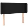 Black fabric headboard with LED 103x16x78/88 cm by vidaXL, Headboards and footboards - Ref: Foro24-3123088, Price: 47,01 €, D...