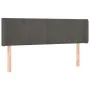 Cabecero con LED de terciopelo gris oscuro 147x16x78/88 cm de vidaXL, Cabeceros y pies de cama - Ref: Foro24-3123005, Precio:...