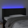 Cabecero con LED de terciopelo negro 83x16x78/88 cm de vidaXL, Cabeceros y pies de cama - Ref: Foro24-3123128, Precio: 46,97 ...
