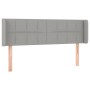 Cabecero con LED de tela gris claro 147x16x78/88 cm de vidaXL, Cabeceros y pies de cama - Ref: Foro24-3123234, Precio: 78,34 ...