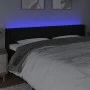 Black fabric headboard with LED 163x16x78/88 cm by vidaXL, Headboards and footboards - Ref: Foro24-3123244, Price: 65,93 €, D...