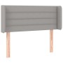 Cabecero con LED de tela gris claro 83x16x78/88 cm de vidaXL, Cabeceros y pies de cama - Ref: Foro24-3123350, Precio: 48,84 €...