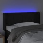 Cabecero con LED de terciopelo negro 103x16x78/88 cm de vidaXL, Cabeceros y pies de cama - Ref: Foro24-3123280, Precio: 59,34...