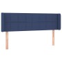 Cabecero con LED de tela azul 147x16x78/88 cm de vidaXL, Cabeceros y pies de cama - Ref: Foro24-3123240, Precio: 66,90 €, Des...