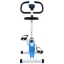 Bicicleta estática con resistencia de cinta azul de vidaXL, Bicicletas estáticas - Ref: Foro24-92010, Precio: 114,22 €, Descu...