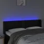 Kopfteil mit LED, schwarzem Kunstleder, 147 x 16 x 78/88 cm von vidaXL, Kopf- und Fußteile - Ref: Foro24-3123186, Preis: 61,0...
