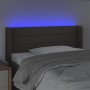 Cabecero con LED de tela gris taupe 103x16x78/88 cm de vidaXL, Cabeceros y pies de cama - Ref: Foro24-3123370, Precio: 47,47 ...