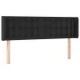 Headboard with LED black synthetic leather 147x16x78/88 cm by vidaXL, Headboards and footboards - Ref: Foro24-3123326, Price:...