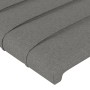 Cabecero con LED de tela gris oscuro 83x16x78/88 cm de vidaXL, Cabeceros y pies de cama - Ref: Foro24-3123351, Precio: 53,39 ...