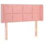 Cabecero con LED de terciopelo rosa 103x16x78/88 cm de vidaXL, Cabeceros y pies de cama - Ref: Foro24-3123283, Precio: 59,59 ...
