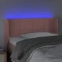 Cabecero con LED de terciopelo rosa 103x16x78/88 cm de vidaXL, Cabeceros y pies de cama - Ref: Foro24-3123283, Precio: 59,59 ...