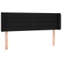 Cabecero con LED de tela negro 147x16x78/88 cm de vidaXL, Cabeceros y pies de cama - Ref: Foro24-3123376, Precio: 75,08 €, De...