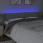 Cabecero con LED de tela gris claro 203x16x78/88 cm de vidaXL, Cabeceros y pies de cama - Ref: Foro24-3123258, Precio: 76,08 ...