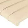 Kopfteil aus cremefarbenem Stoff mit LED 93x16x78/88 cm von vidaXL, Kopf- und Fußteile - Ref: Foro24-3123363, Preis: 60,31 €,...