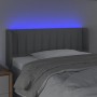 Cabecero con LED de tela gris claro 103x16x78/88 cm de vidaXL, Cabeceros y pies de cama - Ref: Foro24-3123464, Precio: 52,94 ...