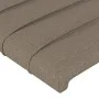 Kopfteil mit LED aus taupegrauem Stoff 83x16x78/88 cm von vidaXL, Kopf- und Fußteile - Ref: Foro24-3123354, Preis: 50,93 €, R...