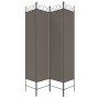 Biombo divisor de 4 paneles de tela gris antracita 160x200 cm de vidaXL, Divisores de ambientes - Ref: Foro24-350152, Precio:...