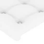 Kopfteil mit LED, weißem Kunstleder, 147 x 16 x 78/88 cm von vidaXL, Kopf- und Fußteile - Ref: Foro24-3123327, Preis: 81,75 €...