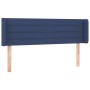 Cabecero con LED de tela azul 147x16x78/88 cm de vidaXL, Cabeceros y pies de cama - Ref: Foro24-3123380, Precio: 75,71 €, Des...