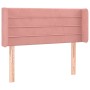 Cabecero con LED de terciopelo rosa 83x16x78/88 cm de vidaXL, Cabeceros y pies de cama - Ref: Foro24-3123411, Precio: 44,93 €...