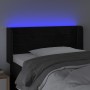 Cabecero con LED de terciopelo negro 83x16x78/88 cm de vidaXL, Cabeceros y pies de cama - Ref: Foro24-3123408, Precio: 47,06 ...