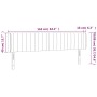 Cabecero con LED de terciopelo rosa 163x16x78/88 cm de vidaXL, Cabeceros y pies de cama - Ref: Foro24-3123533, Precio: 72,71 ...