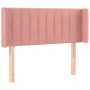 Cabecero con LED de terciopelo rosa 103x16x78/88 cm de vidaXL, Cabeceros y pies de cama - Ref: Foro24-3123521, Precio: 64,35 ...
