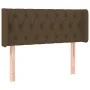 Dark brown fabric headboard with LED 103x16x78/88 cm by vidaXL, Headboards and footboards - Ref: Foro24-3123565, Price: 63,74...