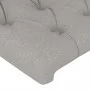 Light gray fabric headboard with LED 103x16x78/88 cm by vidaXL, Headboards and footboards - Ref: Foro24-3123562, Price: 56,89...