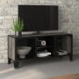 Mueble de TV metal y MDF gris 105x36x47 cm en Muebles TV | Comprar online en Foru.es
