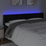 Cabecero con LED de terciopelo negro 183x16x78/88 cm de vidaXL, Cabeceros y pies de cama - Ref: Foro24-3123634, Precio: 105,6...