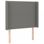 Cabecero con LED de tela negro 103x16x118/128 cm de vidaXL, Cabeceros y pies de cama - Ref: Foro24-3123760, Precio: 78,96 €, ...