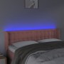 Cabecero con LED de terciopelo rosa 147x16x78/88 cm de vidaXL, Cabeceros y pies de cama - Ref: Foro24-3123723, Precio: 85,23 ...